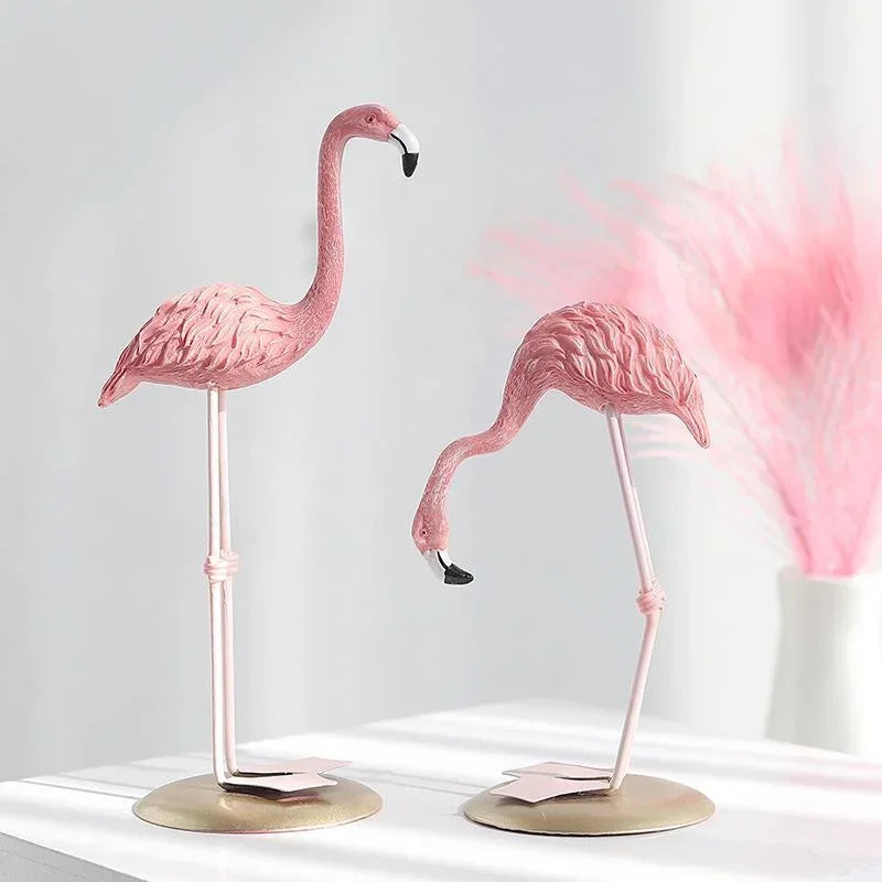 Estátua Decorativa Flamingo - Zion™