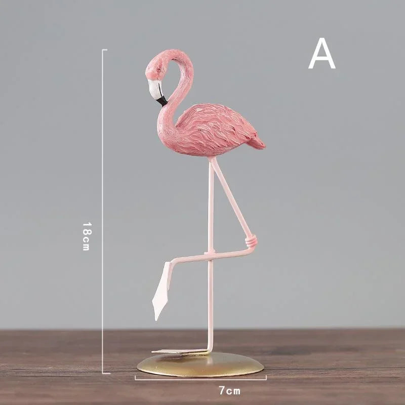 Estátua Decorativa Flamingo - Zion™