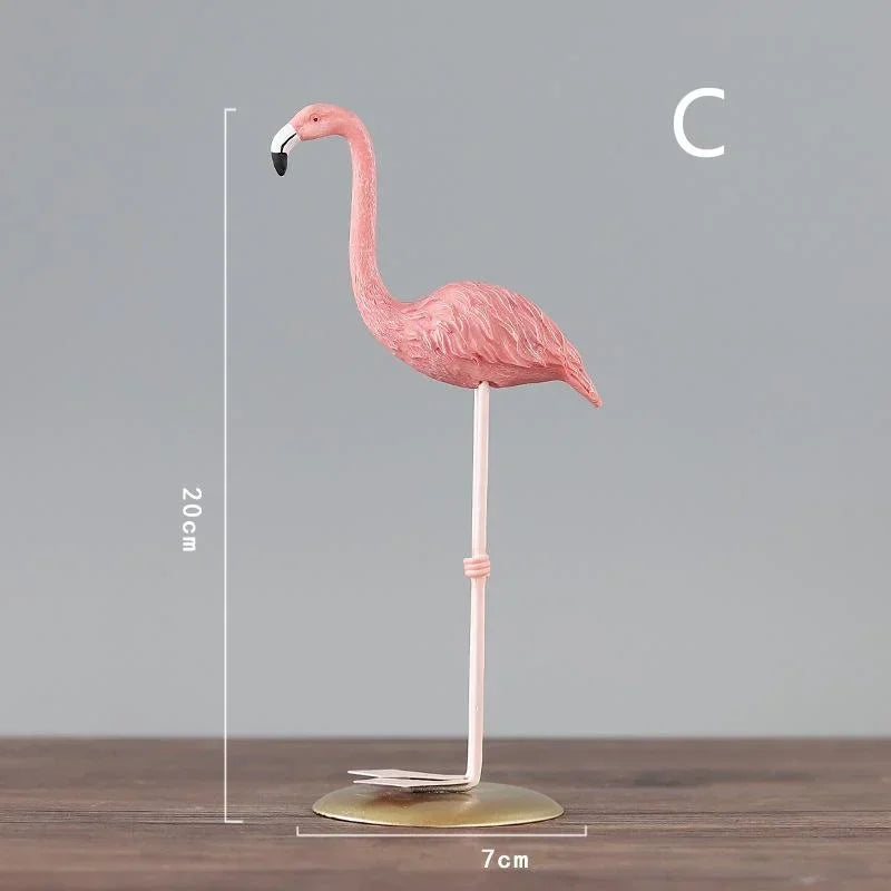 Estátua Decorativa Flamingo - Zion™