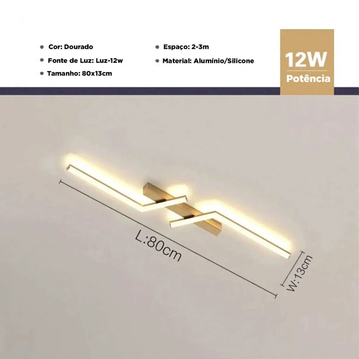 Luminária de Teto