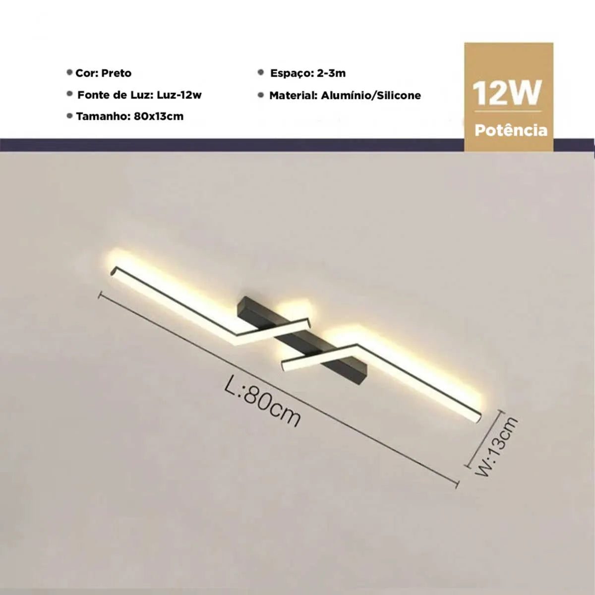 Luminária de Teto