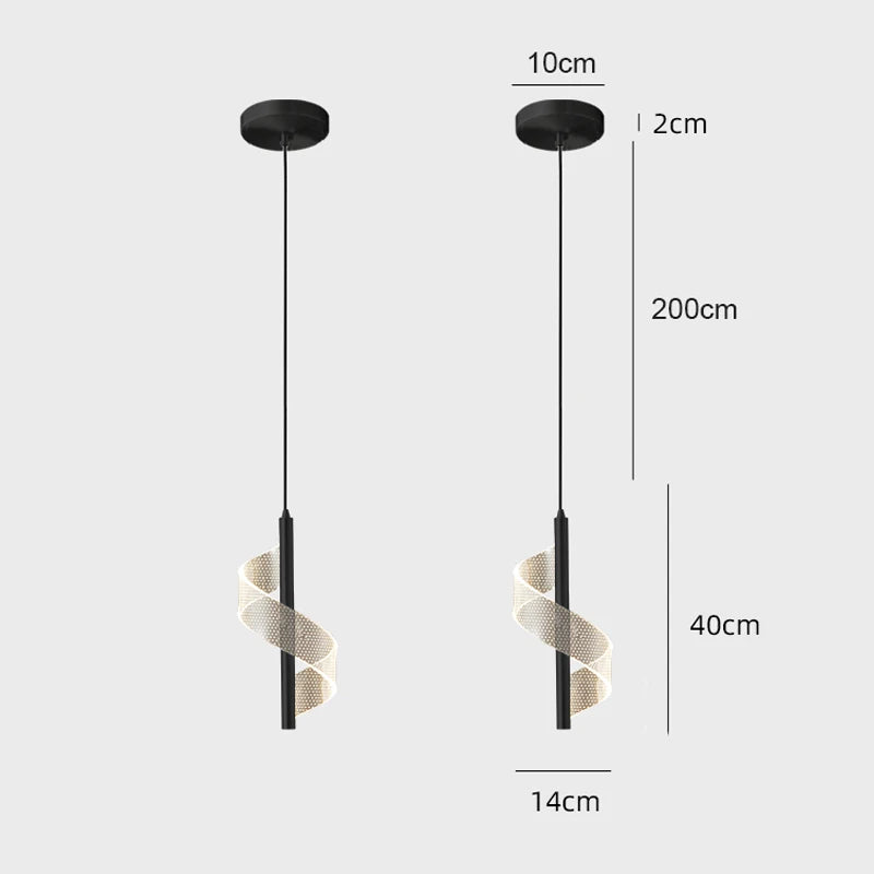 Luminaria pendente nordic