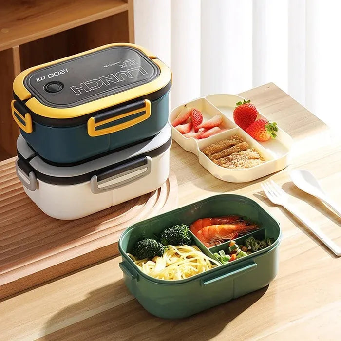 Marmita Térmica de Inox Lunch Box 