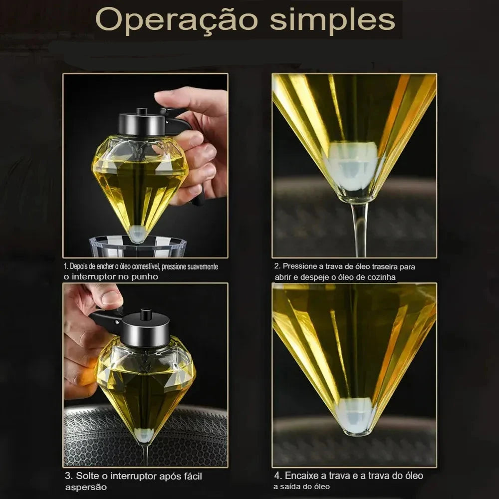 Meleira de Vidro Porta Mel 