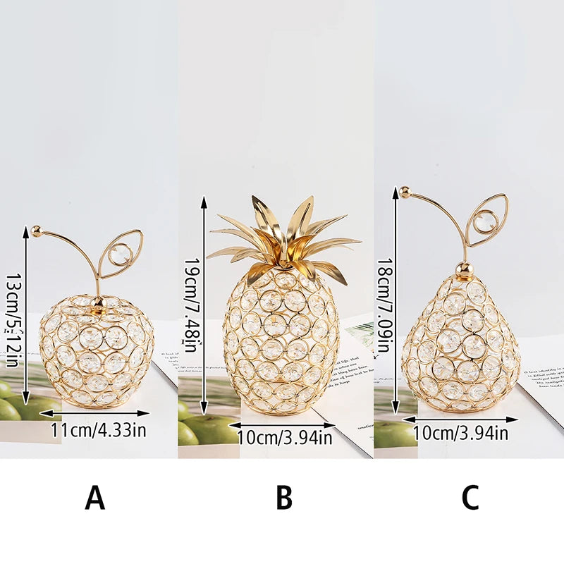 Ornamento Frutas Cristal Luxury - Zion™