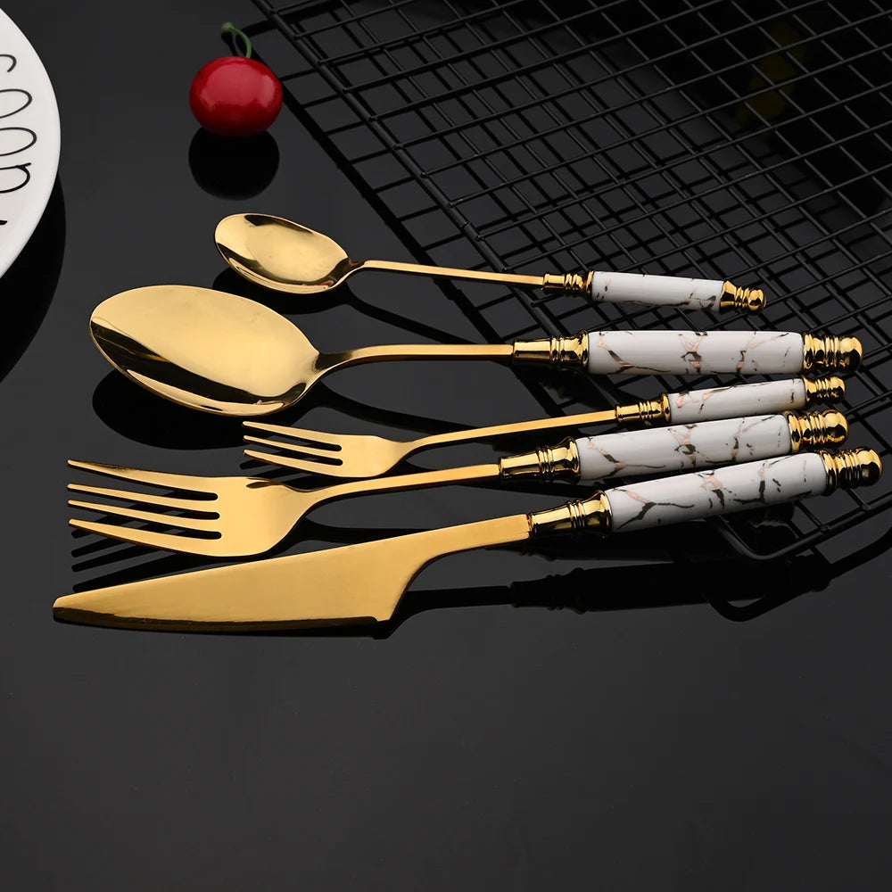 talheres de ceramica