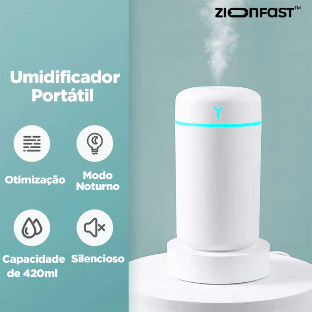 Umidificador de Ar Portátil 