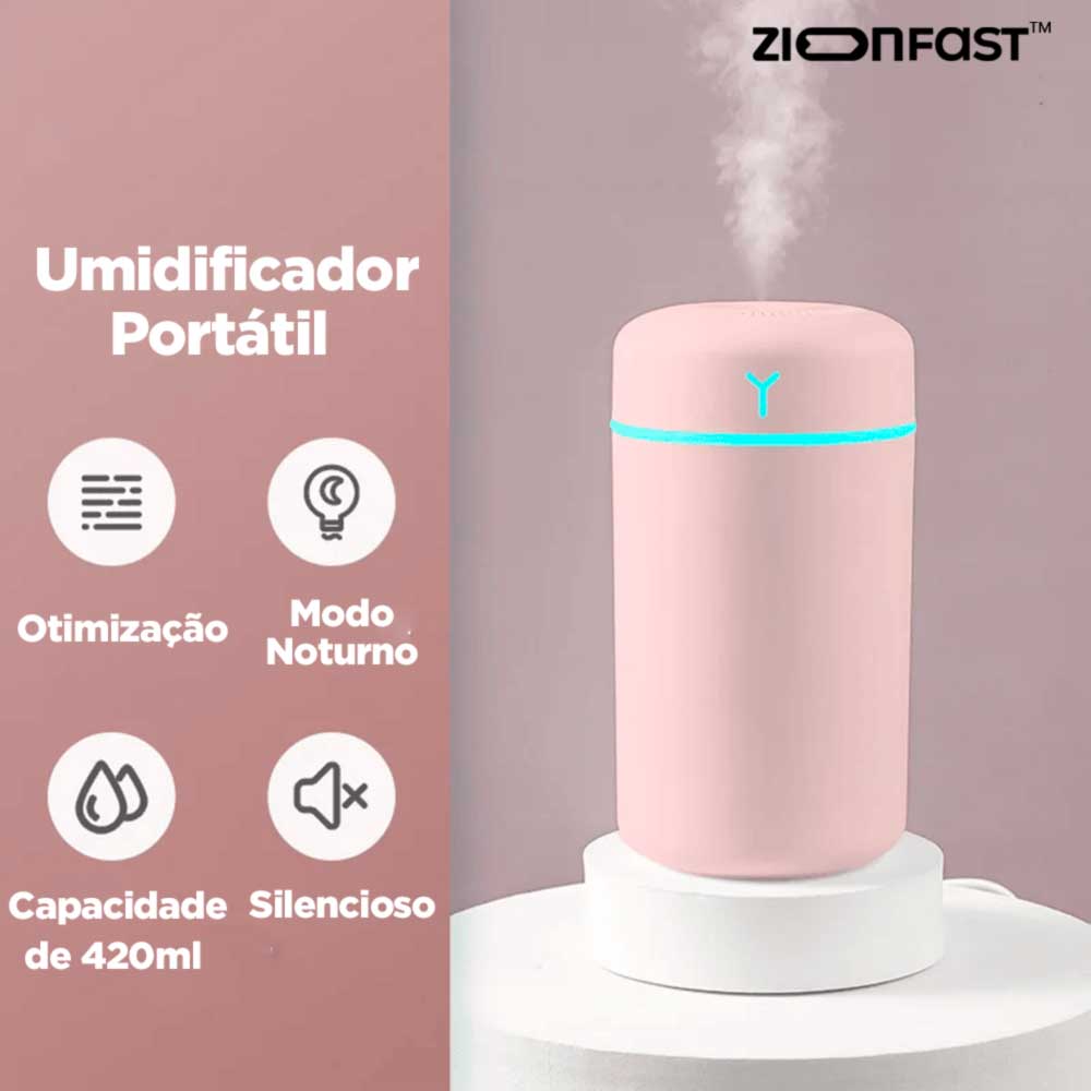 Umidificador de Ar Portátil 